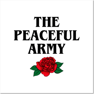 The Peaceful Army // Black Posters and Art